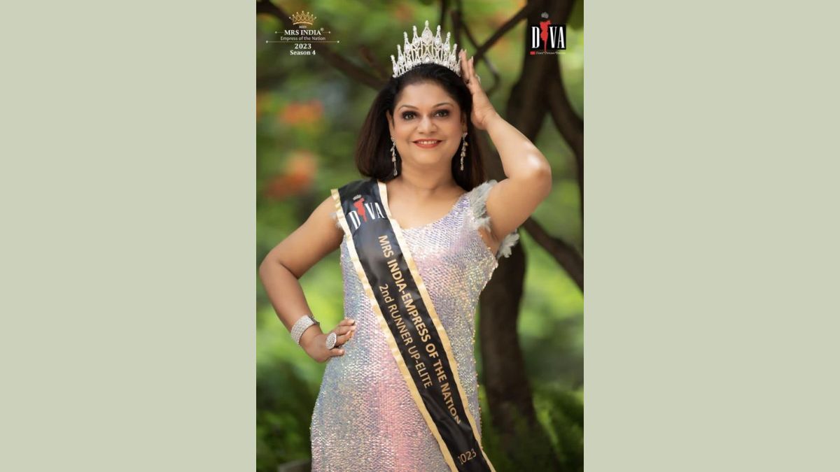 Proud moment for India, Kakoli Ghosh from Kolkata wins 2nd runner-up at DIVA Mrs. India Empress of the Nation 2023
