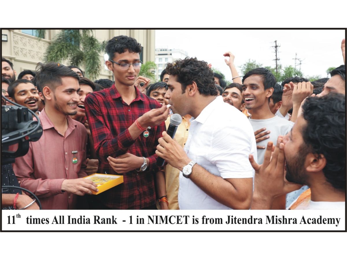 Kush Jaiswal Secured All India Rank – 1 in NIMCET 2023 from Jitendra Mishra Academy