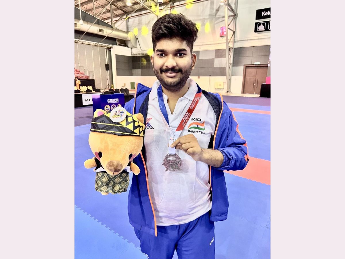 Indian Para-Athlete Kartikeya Goel Clinches Silver Medal at Asian Para Karate Championship 2023