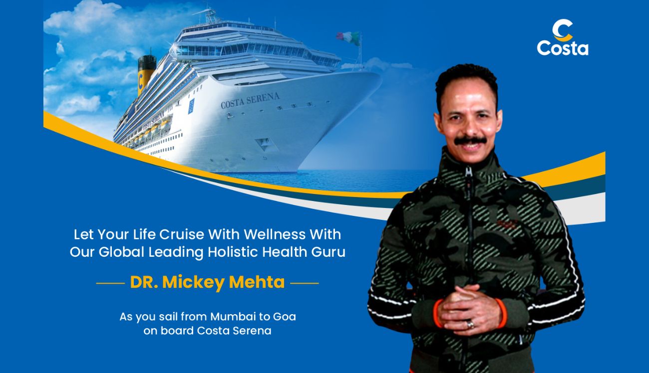 Costa Cruises Presents: ‘Age & Ailment Reversal by Dr. Mickey Mehta’