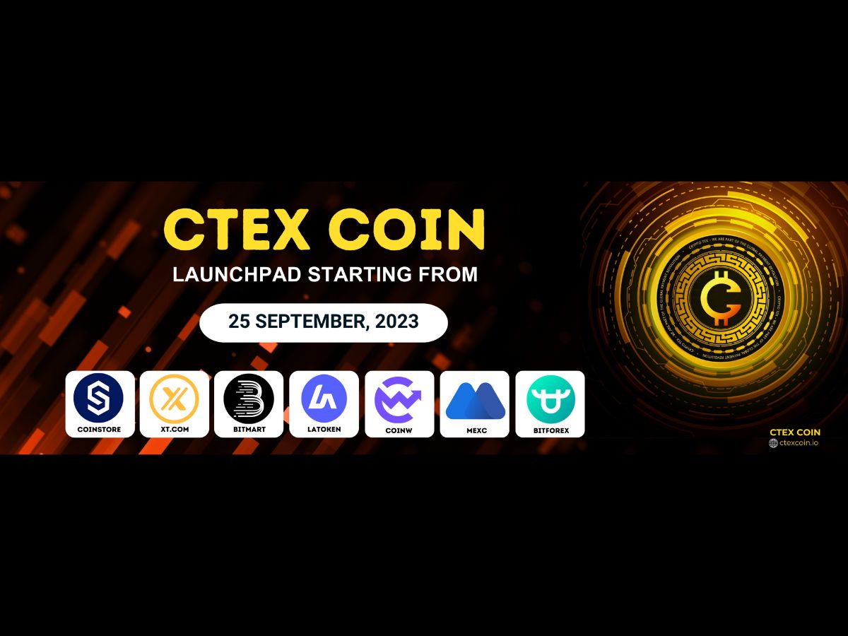 'CTex Coin Unleashes the Future of Payments: Launching on Exchanges September 25th, 2023!'