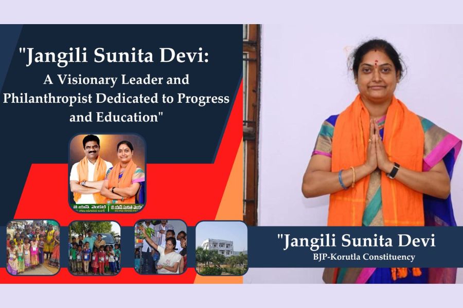 'Jangili Sunita Devi: A Visionary Leader and Philanthropist Dedicated to Progress and Education'