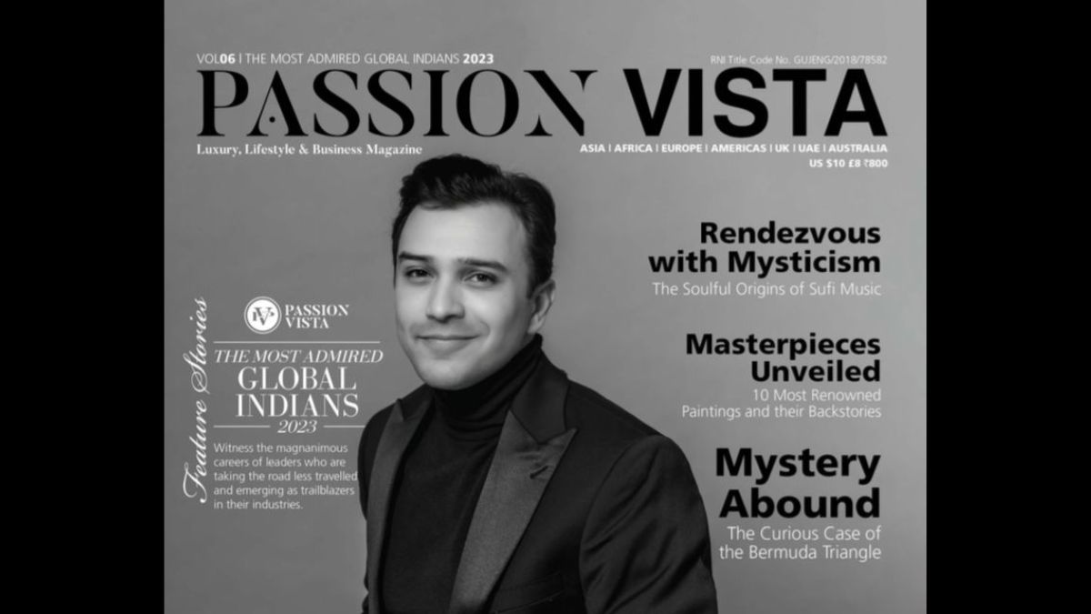 Ankit Shah listed amongst the 'Most Admired Global Indians' by Passion Vista 