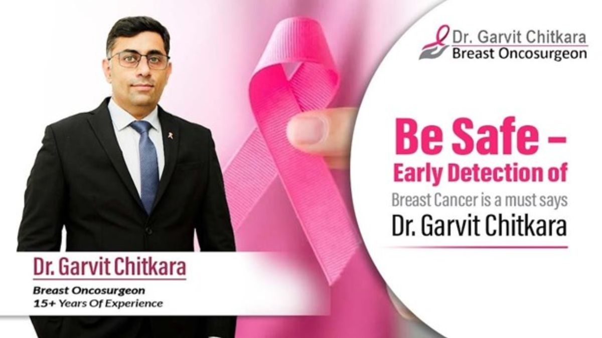Be Safe – Early Detection of Breast Cancer is a must says Dr. Garvit Chitkara