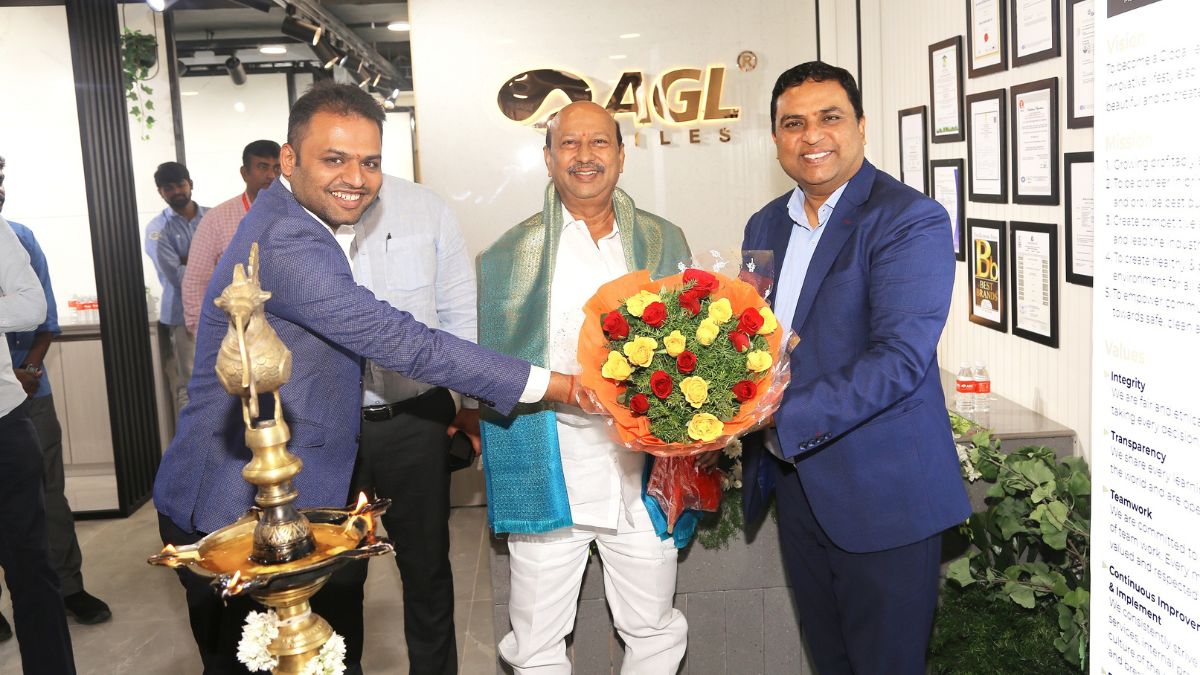 Asian Granito India Ltd inaugurates 3,000 sq ft company showroom at Hyderabad showcasing Premium GVT Tiles & Grand Slabs Collection
