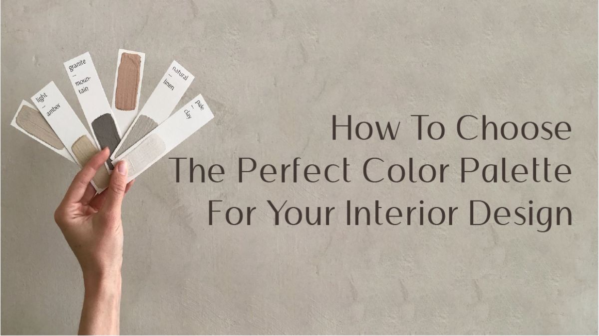 How to choose the perfect colour palette for your interior design