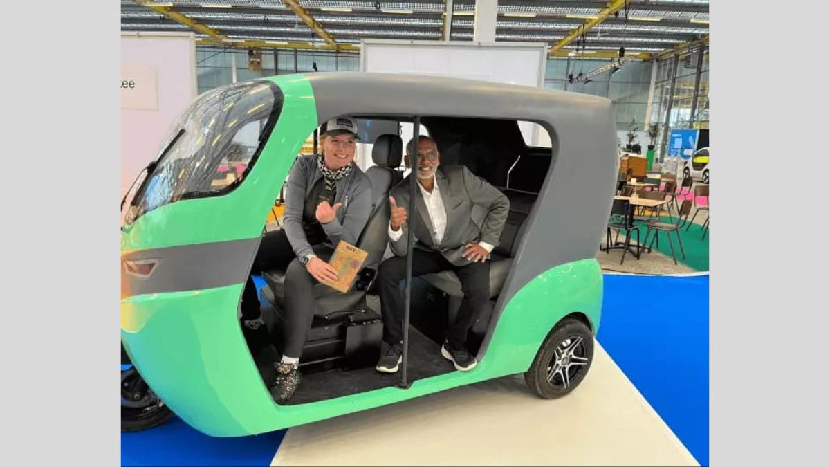 Netherlands Expo in Awe of India’s Futuristic Rikshaw Makeover