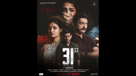 Gripping poster of Gujarati movie “31st” unveiled - PNN Digital