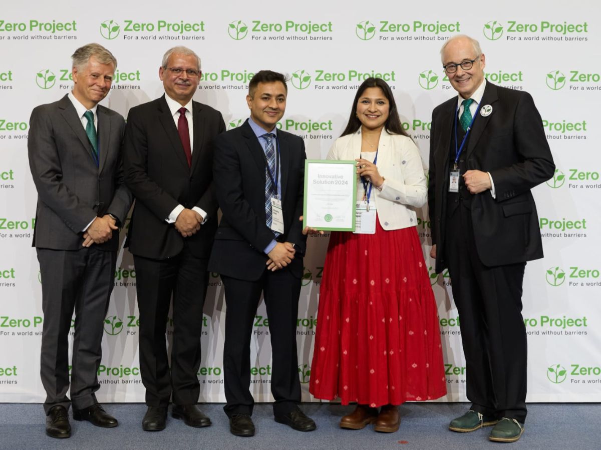 Indian Startup LoveForLife Rehabilitation Services Honoured with Zero Project ’24