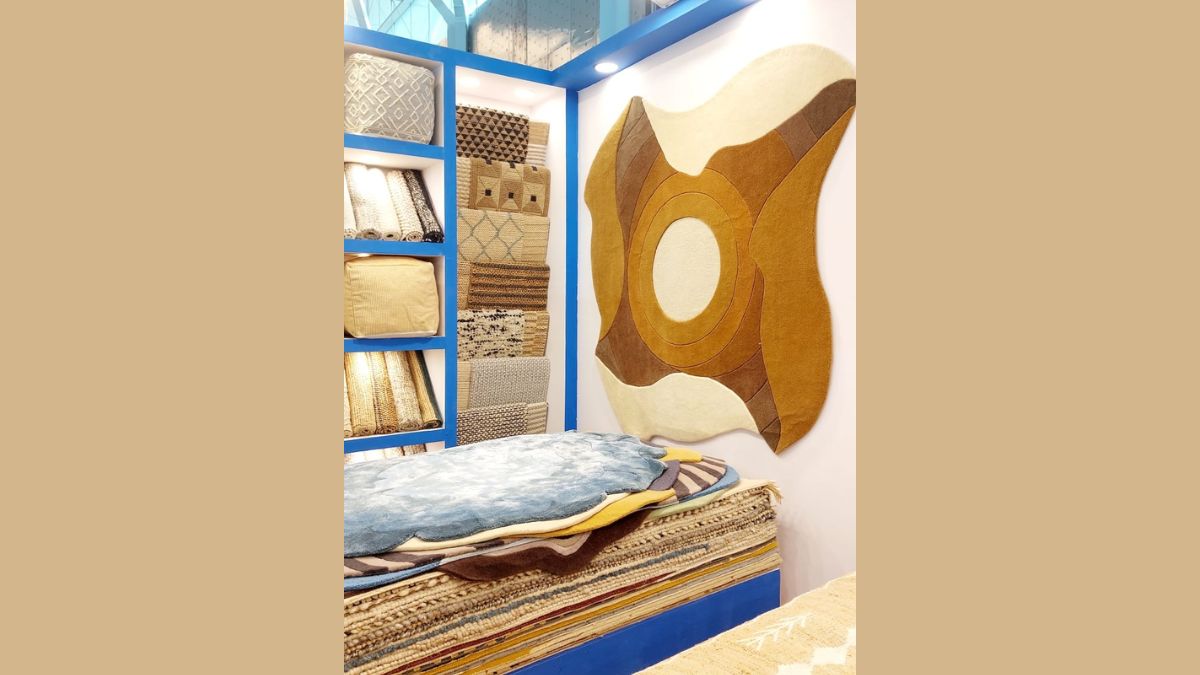 Weavinghands Rugs Pvt Ltd Unleashes Asymmetrical Masterpieces at Bharat Tex 2024