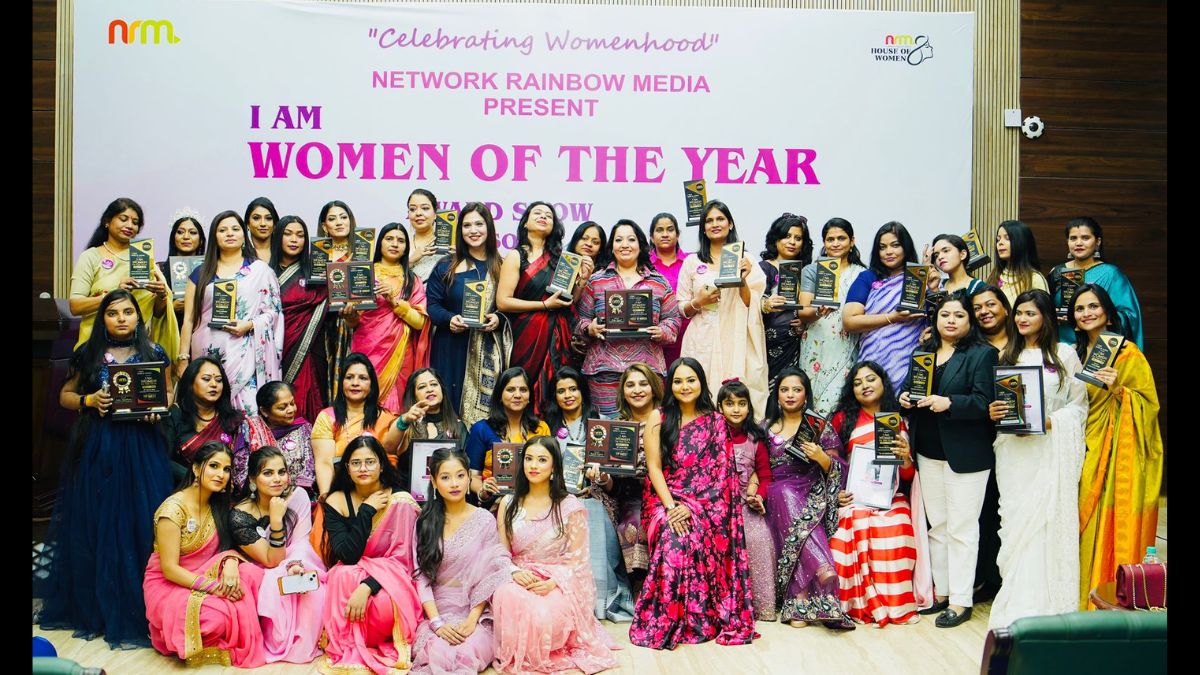 SEASON-3 Of 'I AM WOMEN OF THE YEAR AWARD- SHOW 2024' was organised by NETWORK RAINBOW MEDIA at constitution club of India