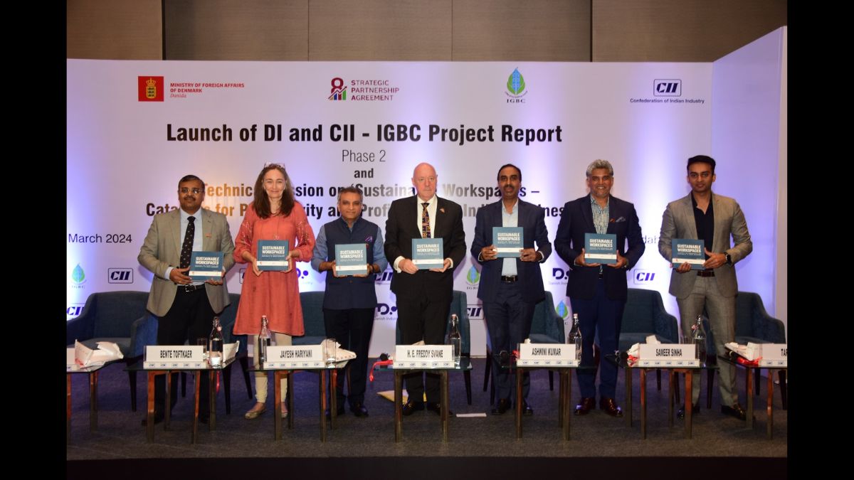 Launch of a First-of-its-kind Danish Industry and CII – IGBC Research Report – ‘Unveiling the Profitability in Indian Businesses through Sustainable Workspaces’