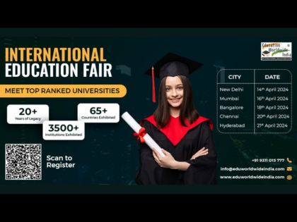 Study Abroad, Education Fair in India, 2024