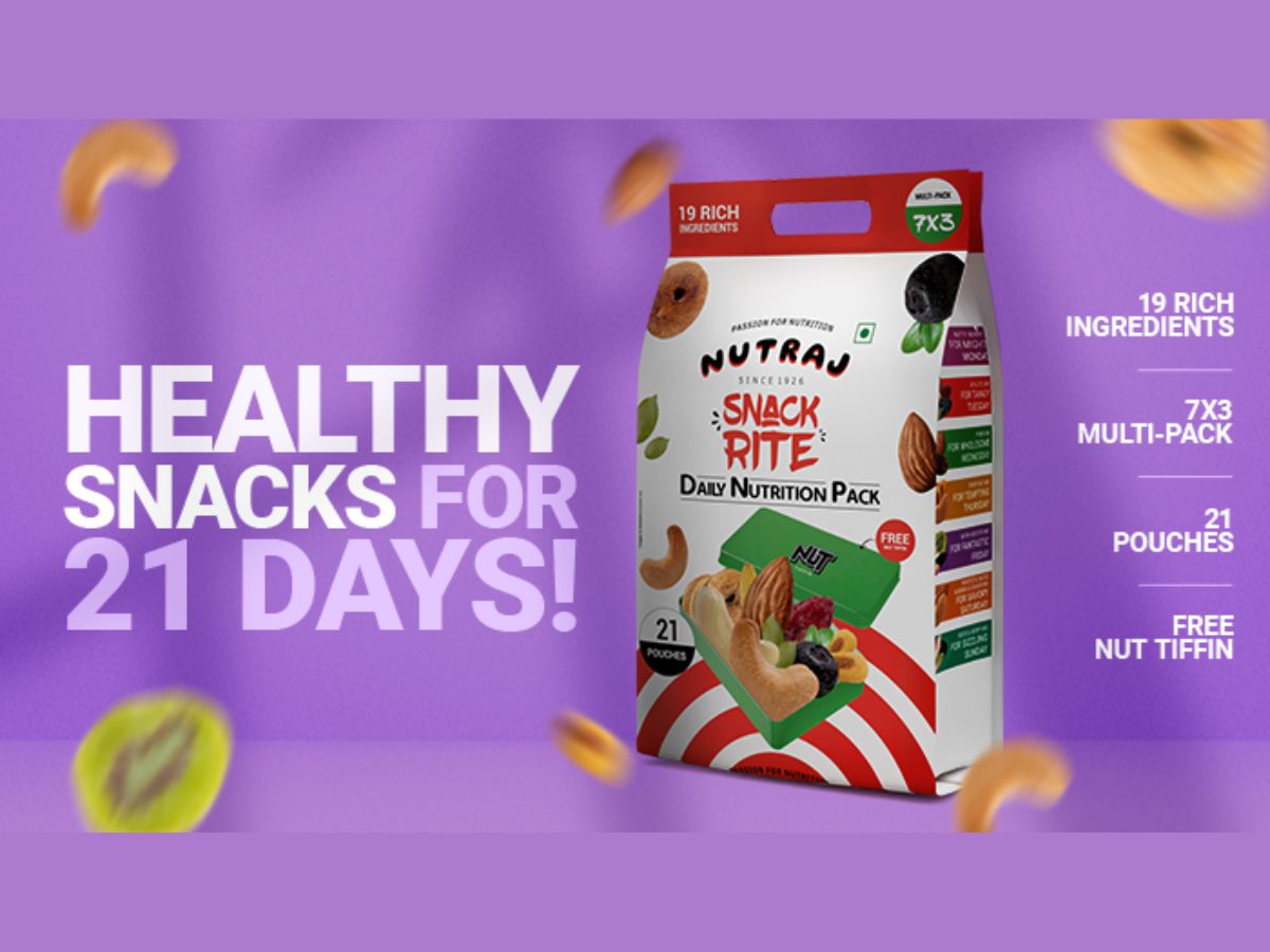Nutraj Revolutionizes Healthy Snacking with its New Launch!