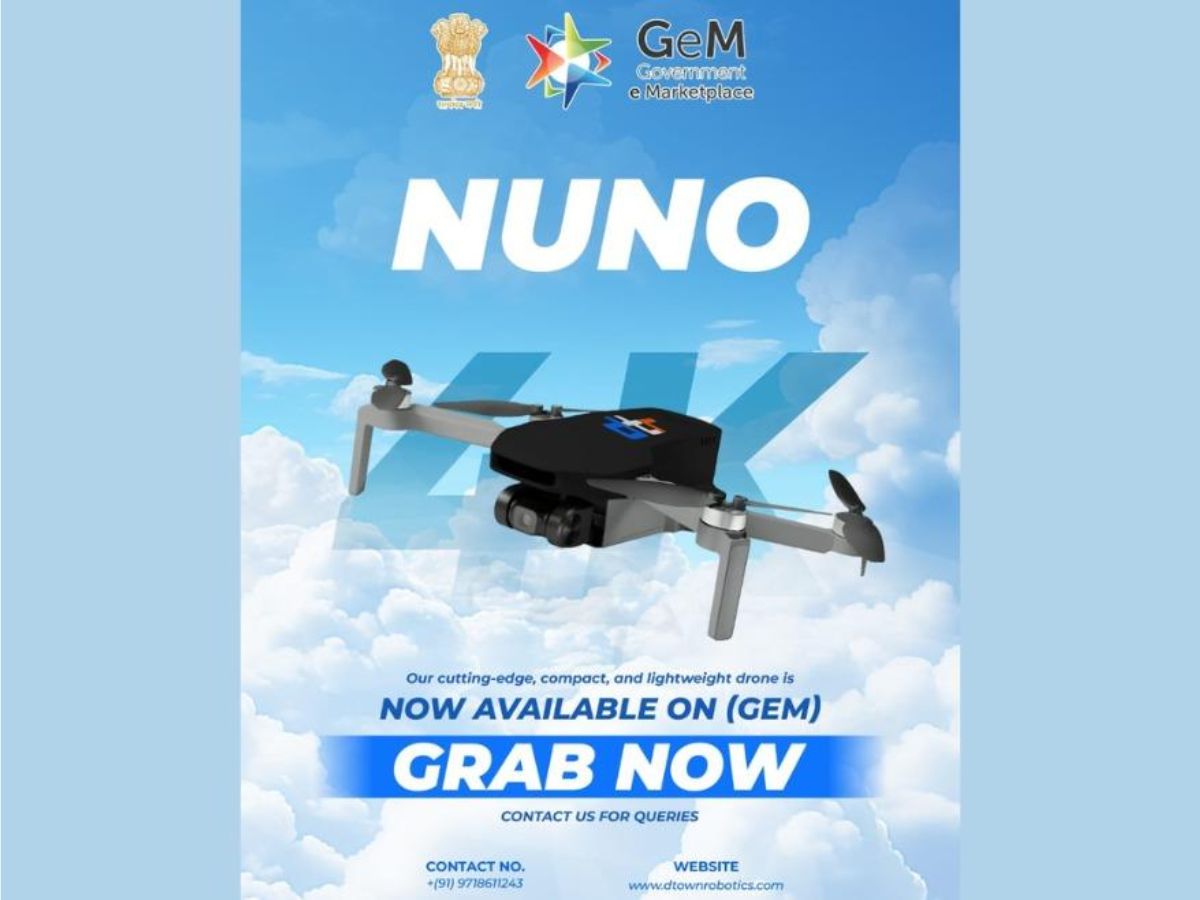 Tiny Drone, Towering Possibilities: Discover the Nuno Drone from D-Town Robotics