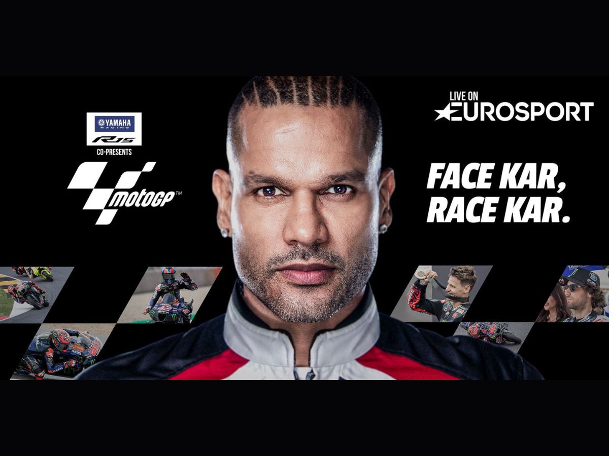 Eurosport India Announces Shikhar Dhawan as MotoGP™ Brand Ambassador