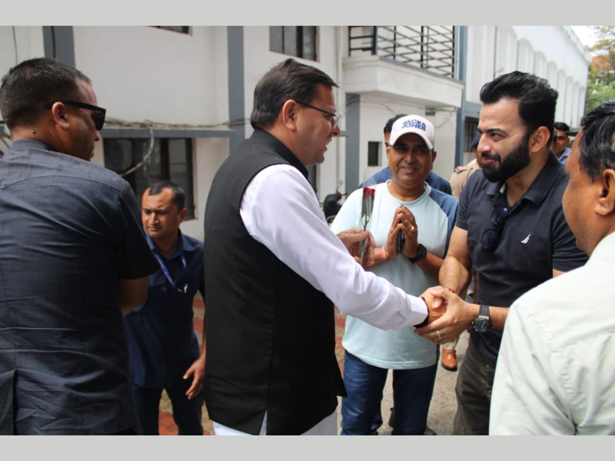 Tapan Acharya Welcomes Uttarakhand CM To 16th Sub Junior National Championship