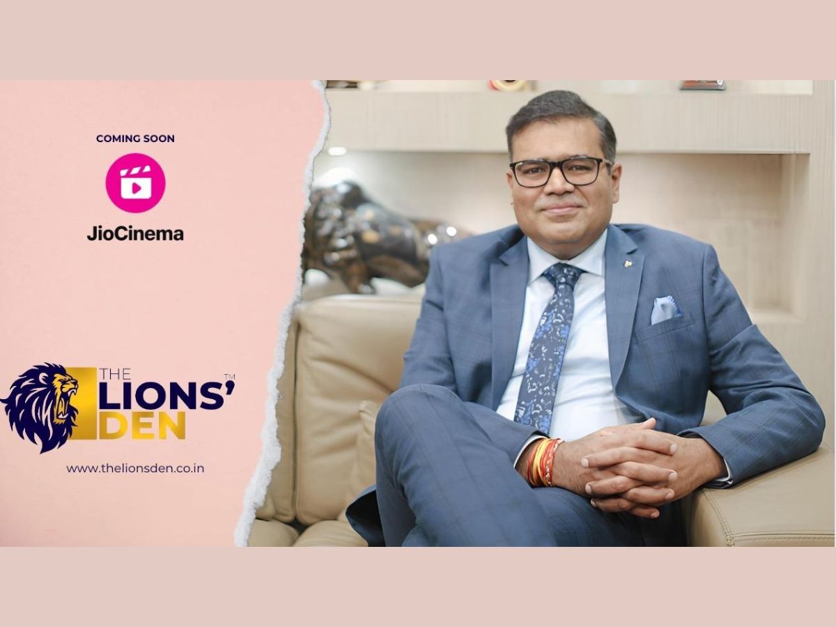 Serial Investor Gaurav Singhvi Joins The Lion’s Den Show, Aims to Democratise Entrepreneurship