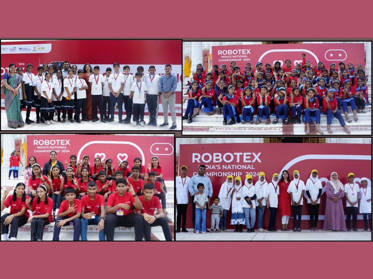 The Robotex India Championship 2024 a platform for young sparks showcasing future skills