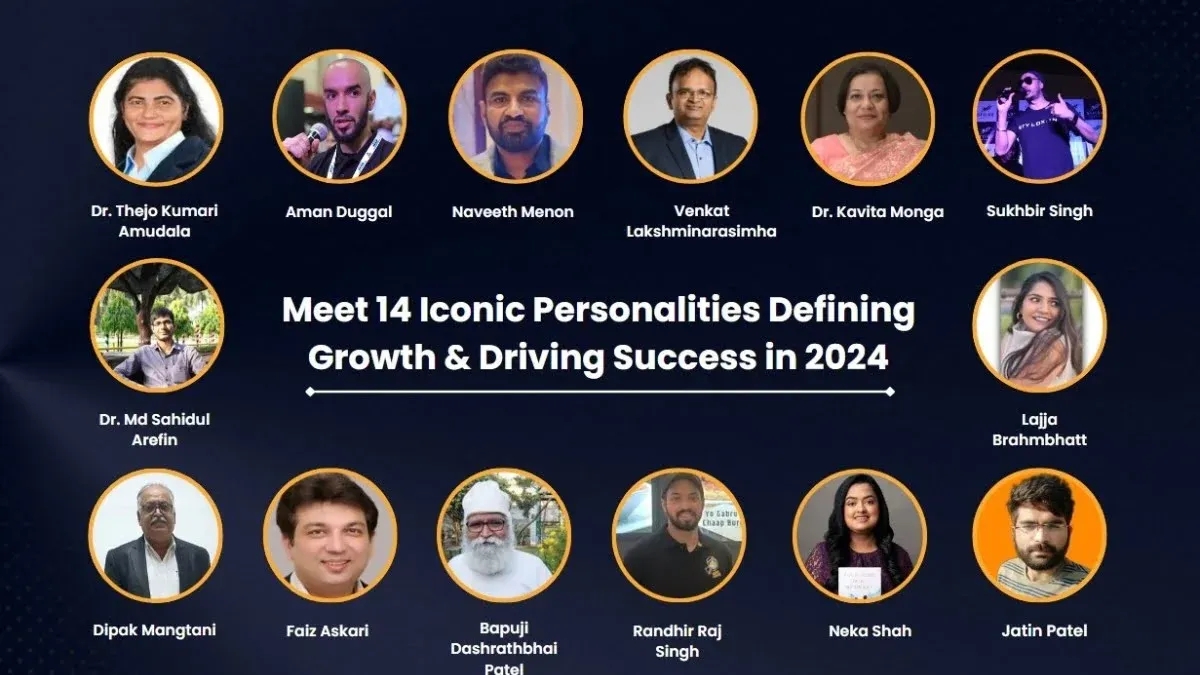 Meet 14 Iconic Personalities Defining Growth & Driving Success in 2024