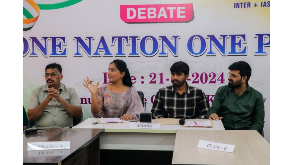 Ignite IAS Academy Hosts Debate The Pros And Cons Of One Nation One Election News EContent