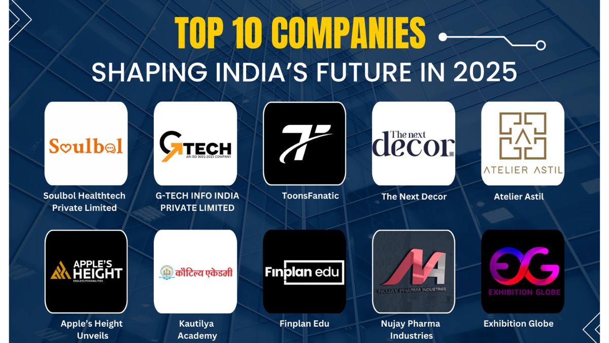 Meet the Innovators: Top 10 Companies Shaping India’s Future in 2025