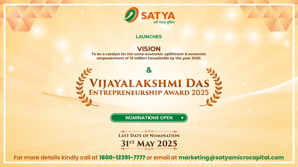 SATYA MicroCapital Limited Advances its Vision of Serving 10 mn Households by 2030