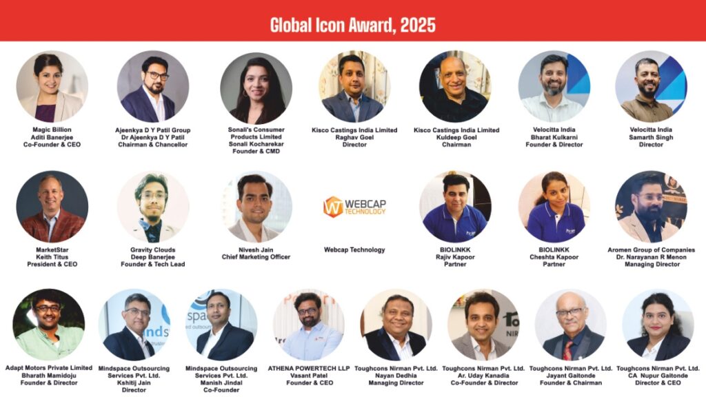 Global Icon Awards 2025 Honoring Visionaries