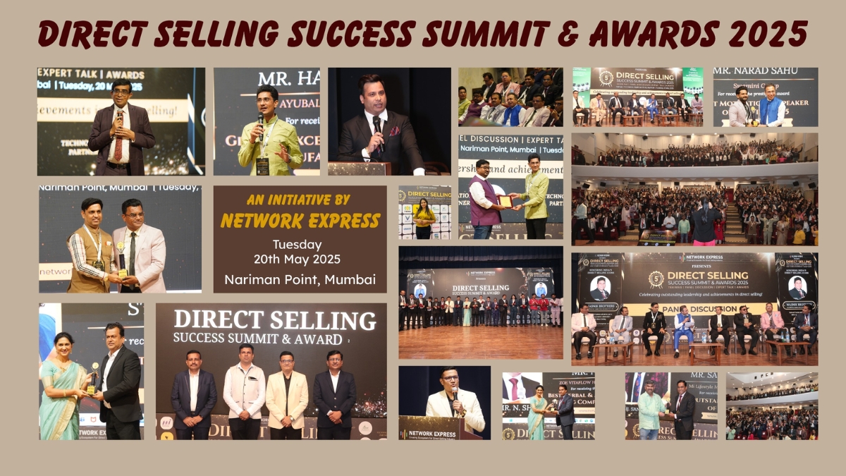 Network Express Hosts Inspiring ‘Direct Selling Success Summit & Awards 2025’ in Mumbai PNN Digital
