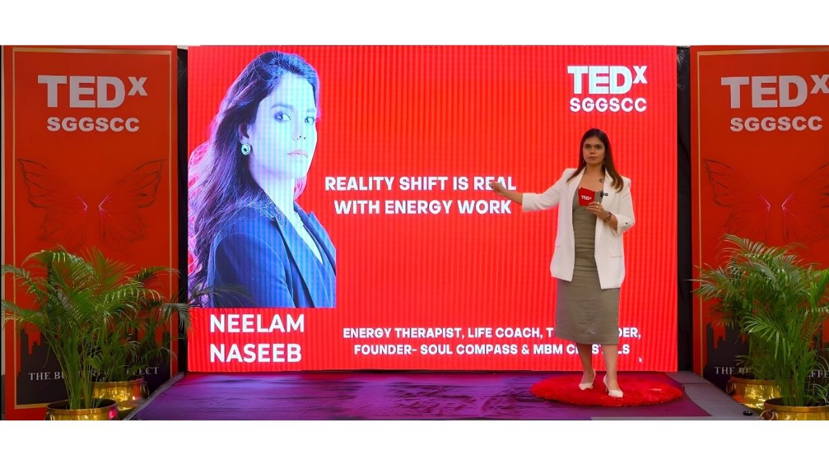“Reality Shift Through Energy Work” Neelam Naseeb’s Global TEDx Impact PNN Digital
