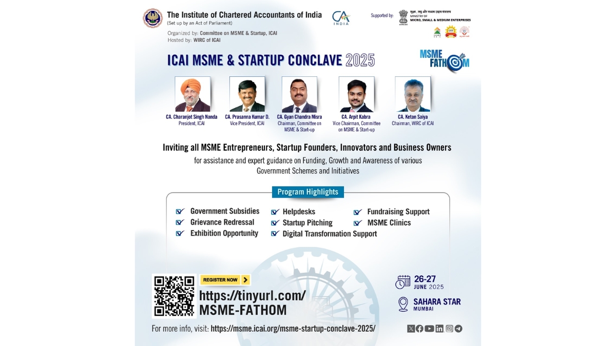 ICAI Pioneers Nationwide MSME Empowerment Drive for ‘Viksit Bharat’ - PNN