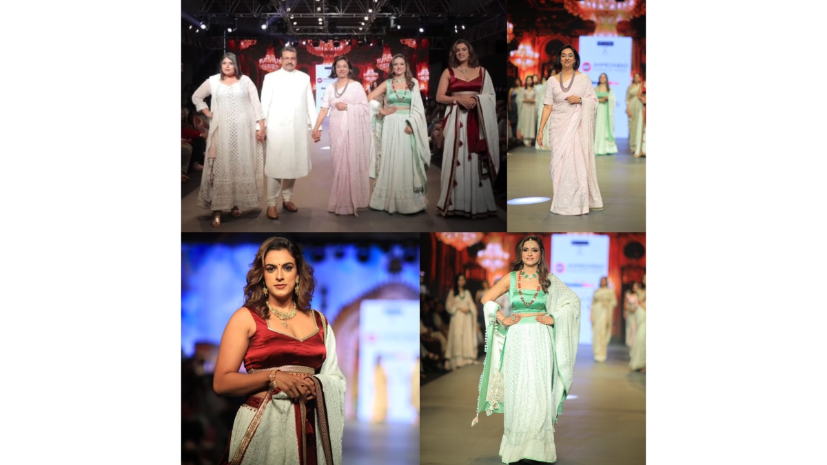 IBB Chronicles by Editor Archana Jain presents Aaparya Chikankari by Anu Arya at Ahemdabad Fashion Week PNN Digital